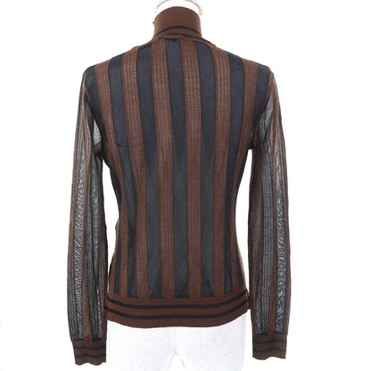Fendi Silk Mesh Top