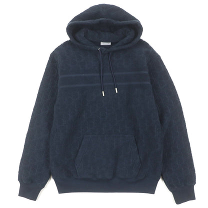 Dior Oblique pile fleece cotton hoodie