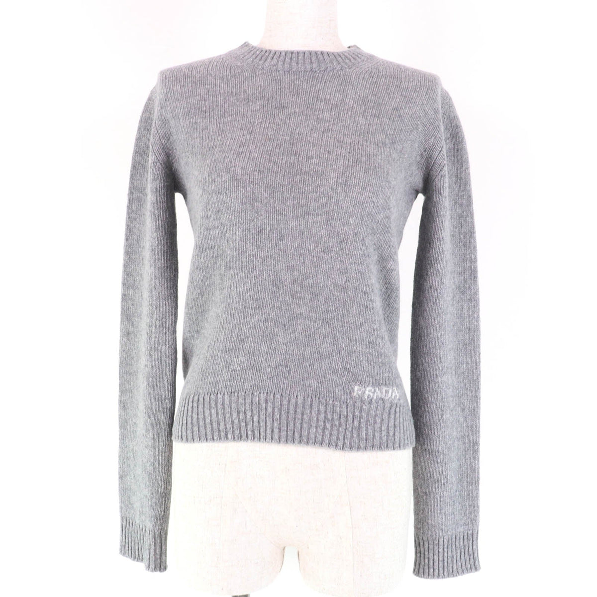Prada Logo design Virgin wool knitwear