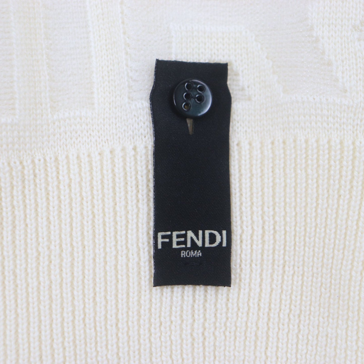 Fendi×Marc Jacobs FZX131 Wool Knit Long Sleeve T-shirt