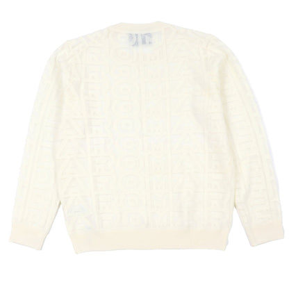 Fendi×Marc Jacobs FZX131 Wool Knit Long Sleeve T-shirt