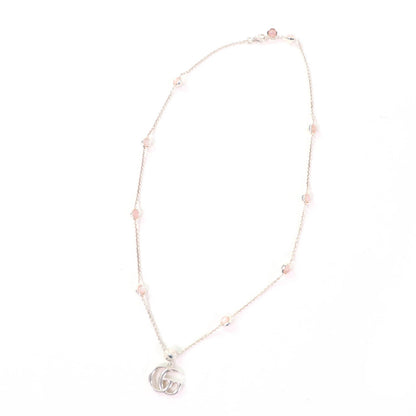 Gucci Double G Mother of Pearl AG925 Necklace