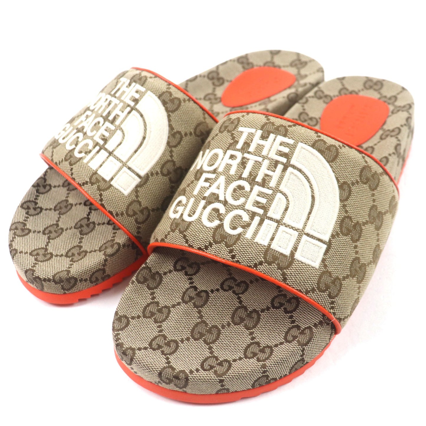 Gucci×The North Face Sandals GG canvas Sandals