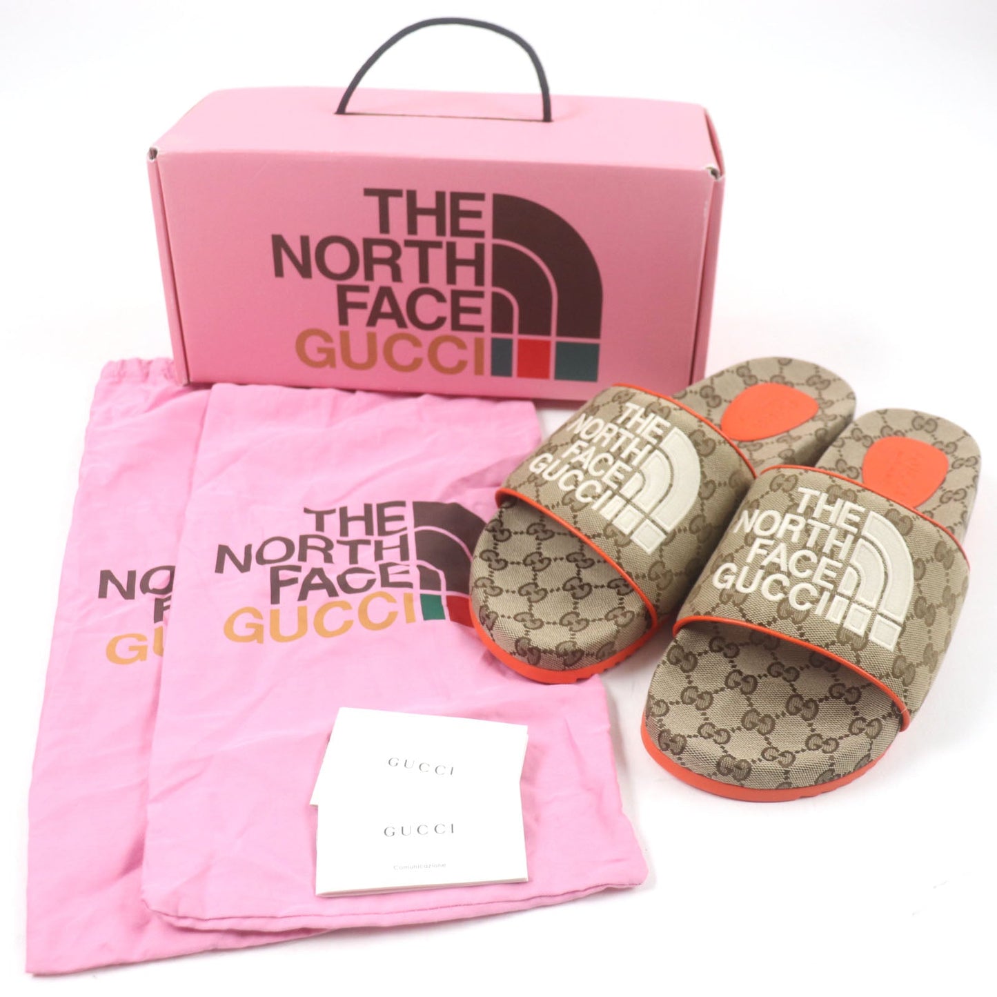 Gucci×The North Face Sandals GG canvas Sandals