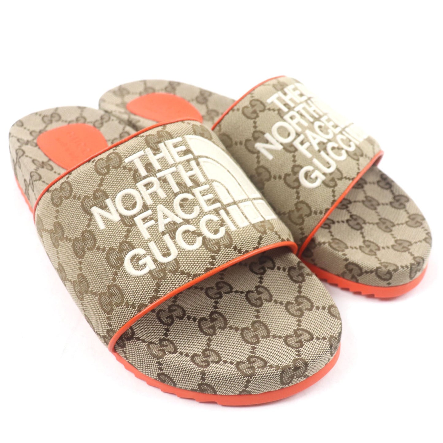 Gucci×The North Face Sandals GG canvas Sandals