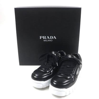 Prada Triangle logo Nappa leather sneakers