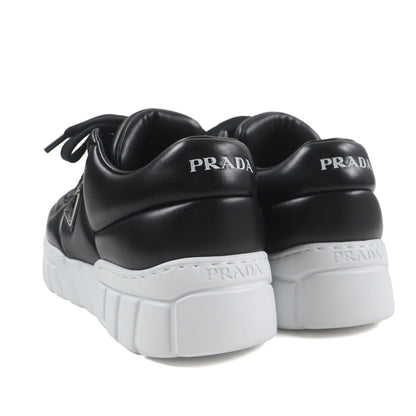 Prada Triangle logo Nappa leather sneakers