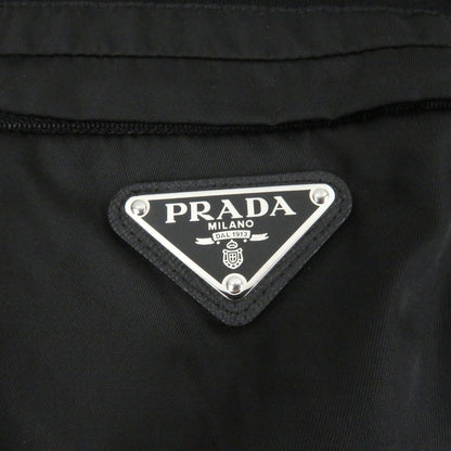 Prada Felpadouble Triangle Logo Cotton Sweatshirt
