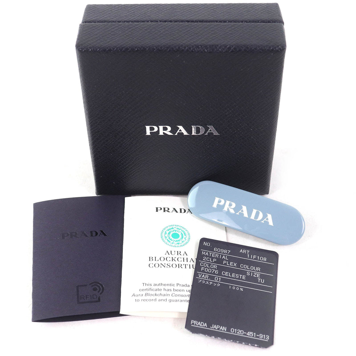 Prada 1IF108 Hair Clip