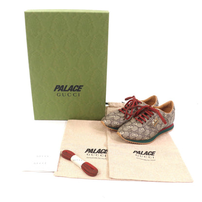 Gucci Palace Palace GG Supreme Metal Logo Lace-up Sneakers