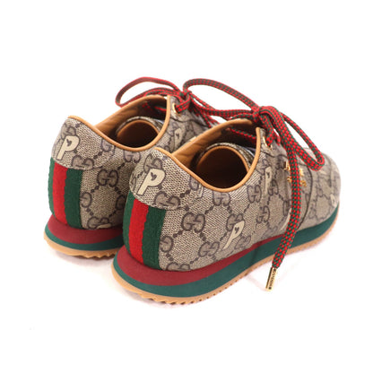 Gucci Palace Palace GG Supreme Metal Logo Lace-up Sneakers