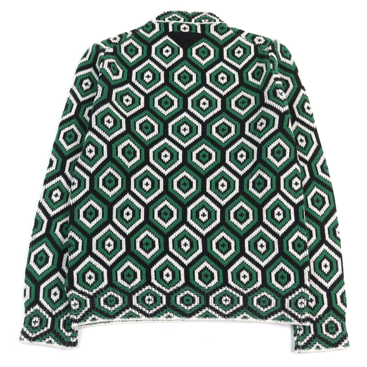 Prada Mock neck jacquard Knitwear