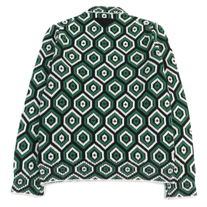 Prada Mock neck jacquard Knitwear