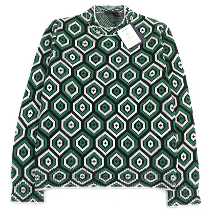 Prada Mock neck jacquard Knitwear