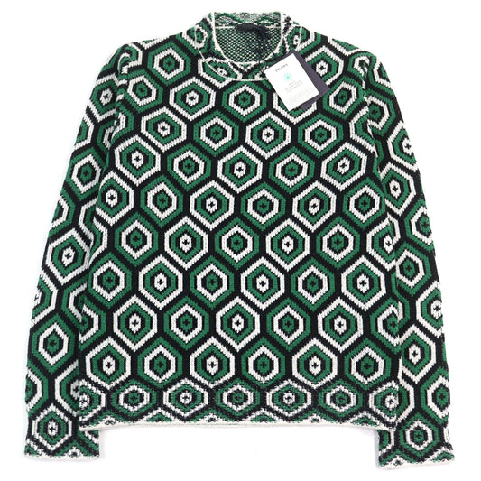 Prada Mock neck jacquard Knitwear