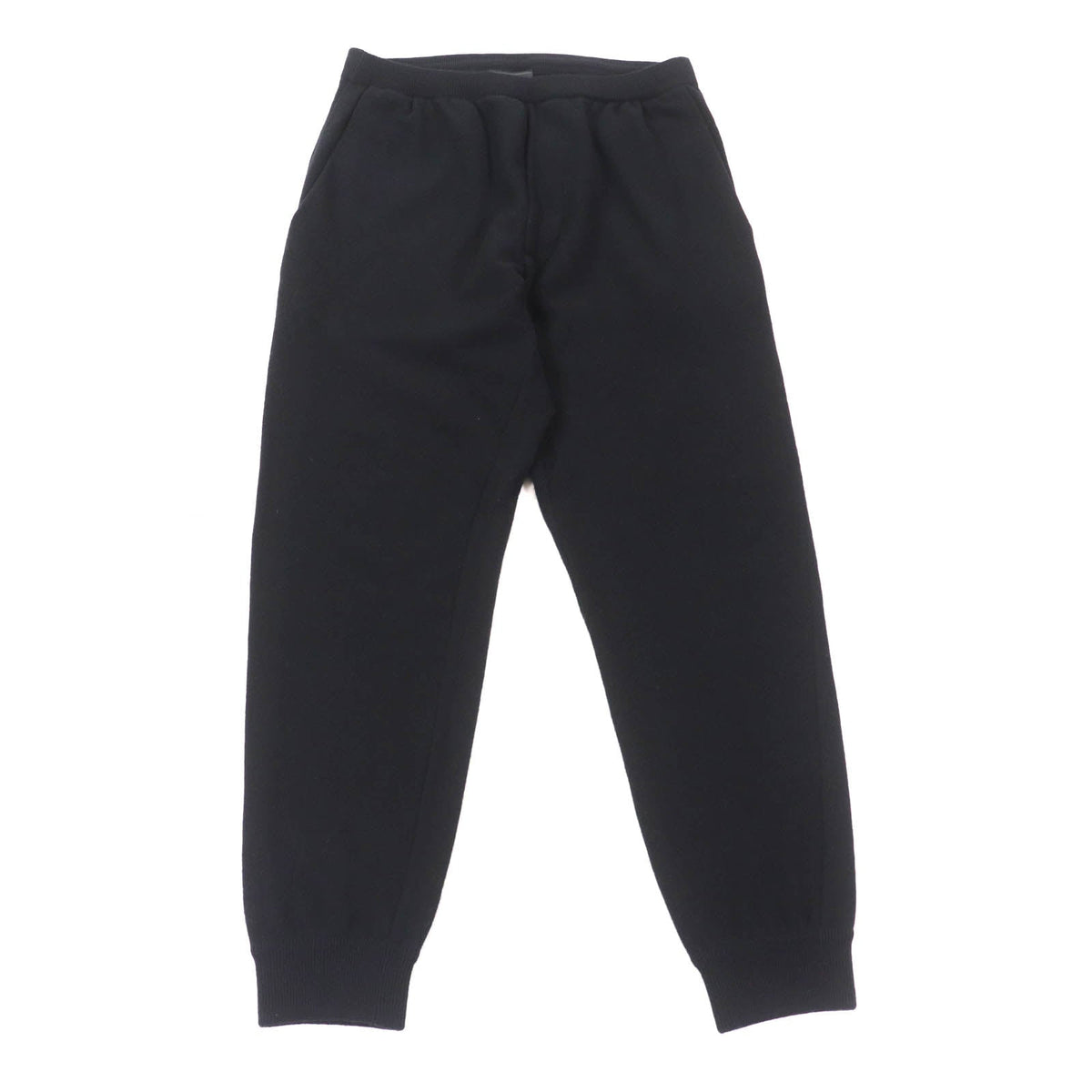 Prada RE-NYLON Triangle Logo Knit Switching Wool Pants