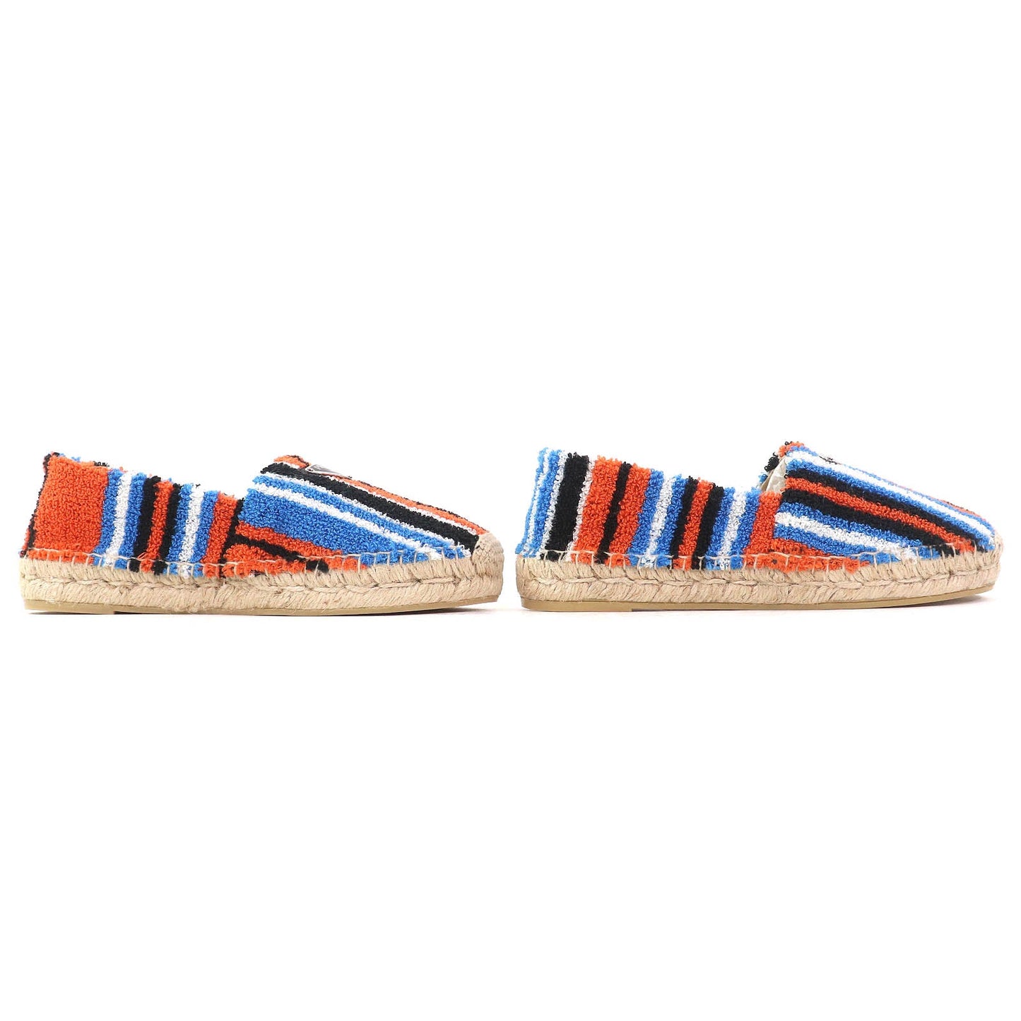 Prada Slip-on Terry cloth Espadrilles Flats
