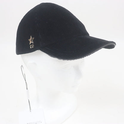 Christian Dior D-Player Corduroy Baseball Cap