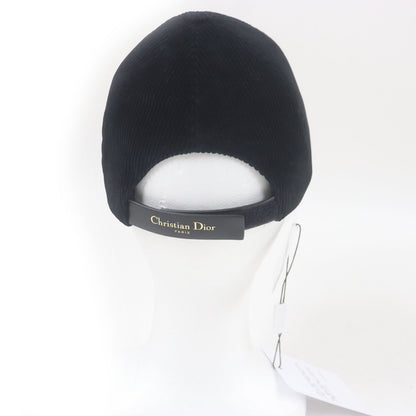 Christian Dior D-Player Corduroy Baseball Cap