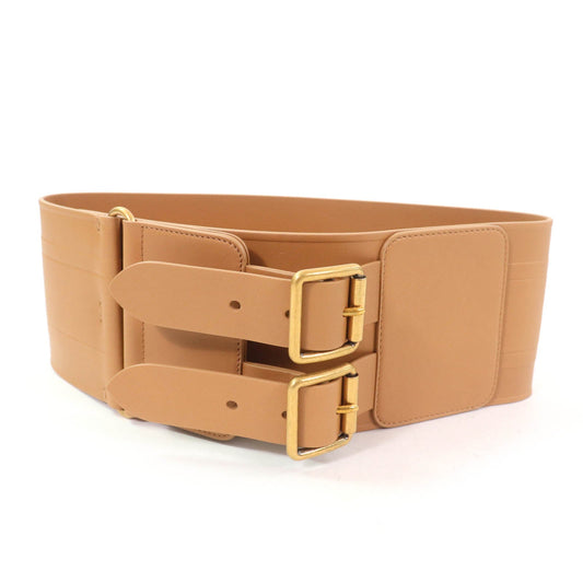 Christian Dior D-WAIST Maxi Double Leather Belt