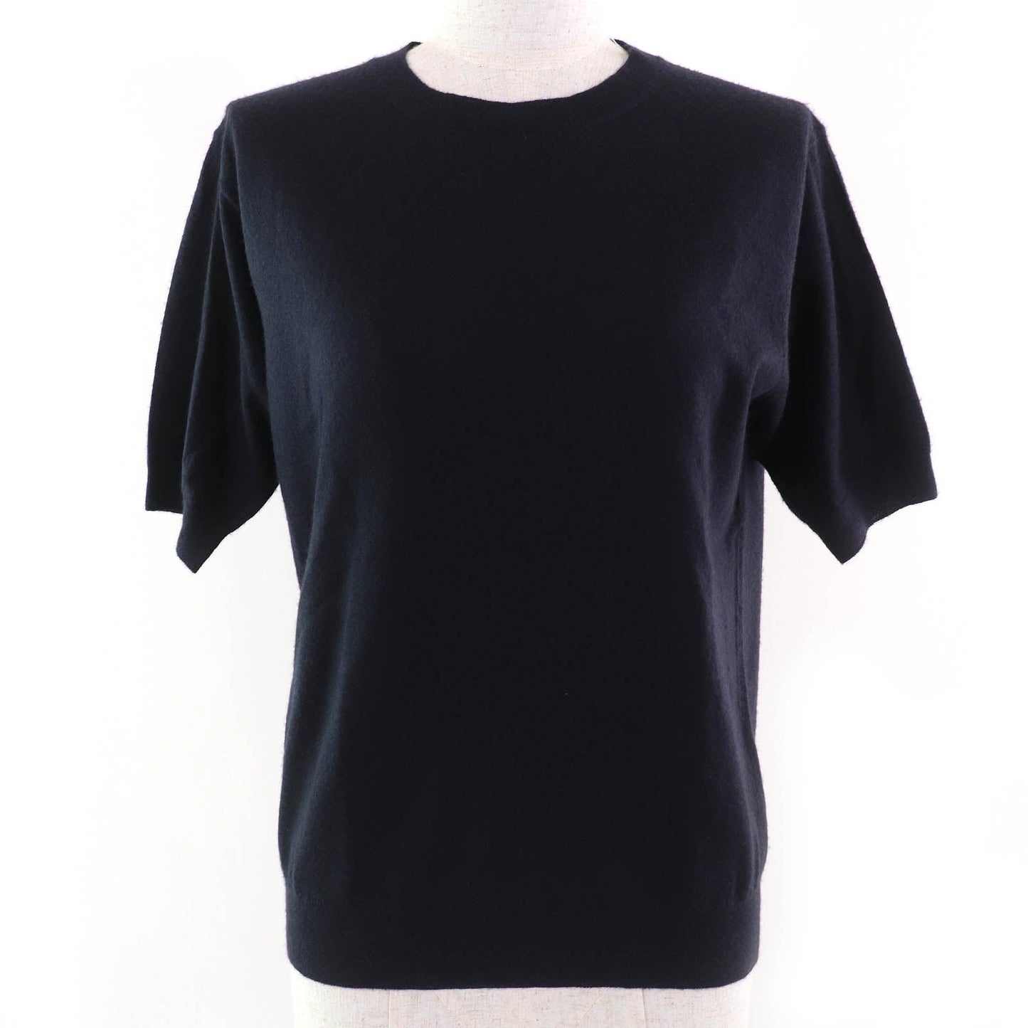 Prada Crew neck short sleeve cashmere knit sweater