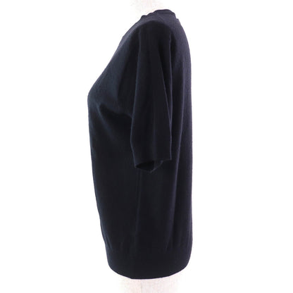 Prada Crew neck short sleeve cashmere knit sweater