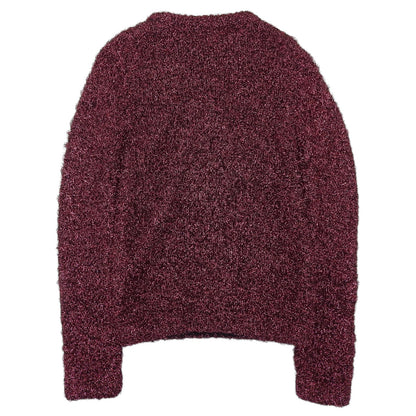 Saint Laurent Paris Lame Knit Top