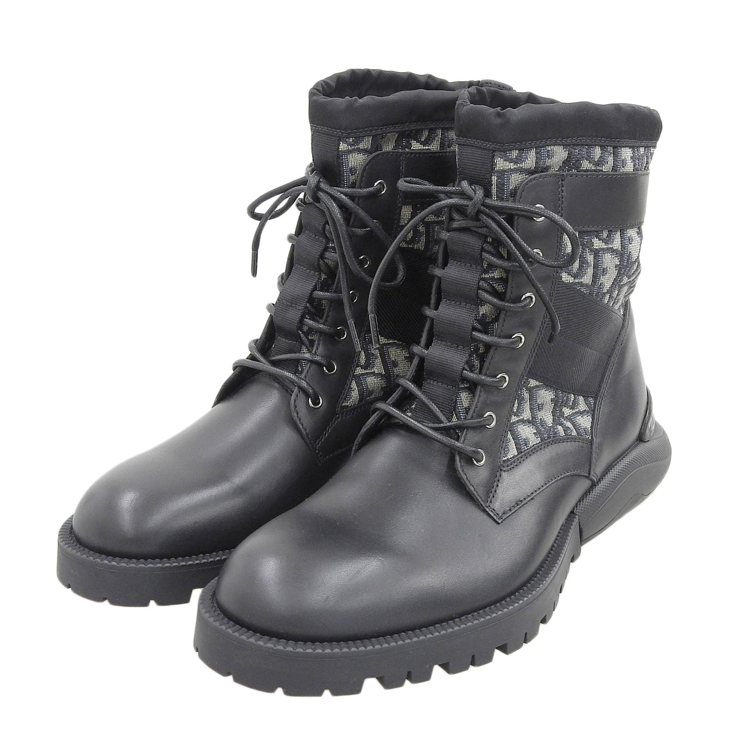 Dior Oblique Leather Boots