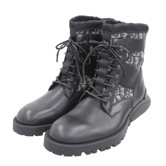 Dior Oblique Leather Boots