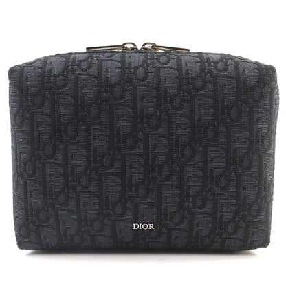 Dior Oblique Canvas Leather Pouch