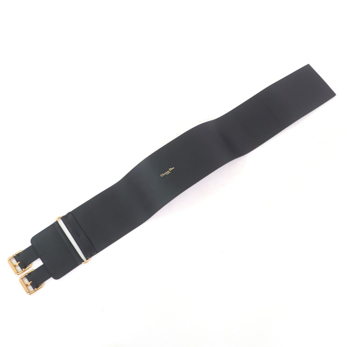 Christian Dior D-WAIST Maxi Double Belt Leather Belt