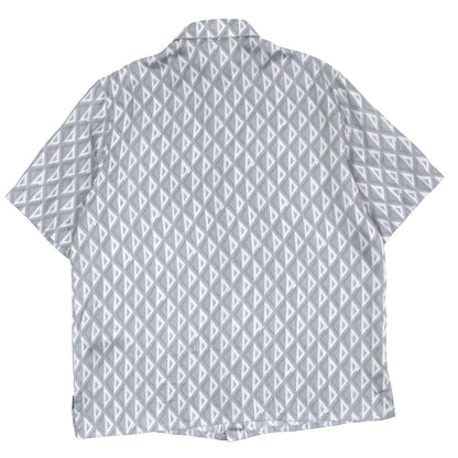 Dior CD Diamond Twill Silk Short Sleeve Shirt