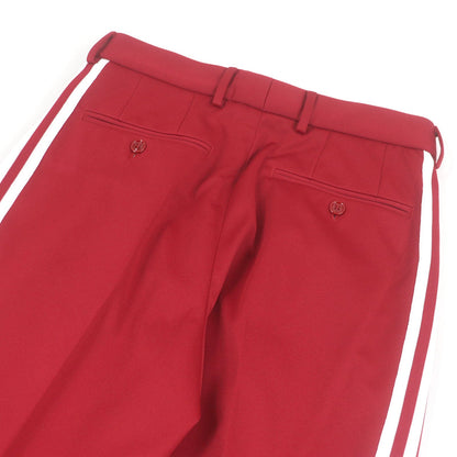 Gucci×adidas Trefoil logo embroidered three-stripe pants