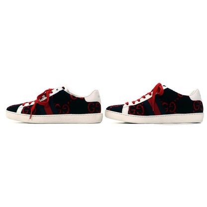 Gucci Low cut sneakers Terry cloth GG pattern sneakers