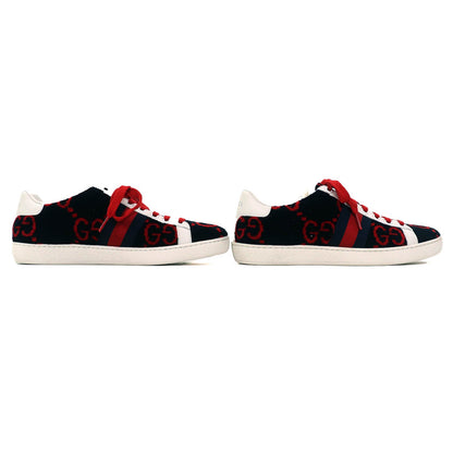 Gucci Low cut sneakers Terry cloth GG pattern sneakers