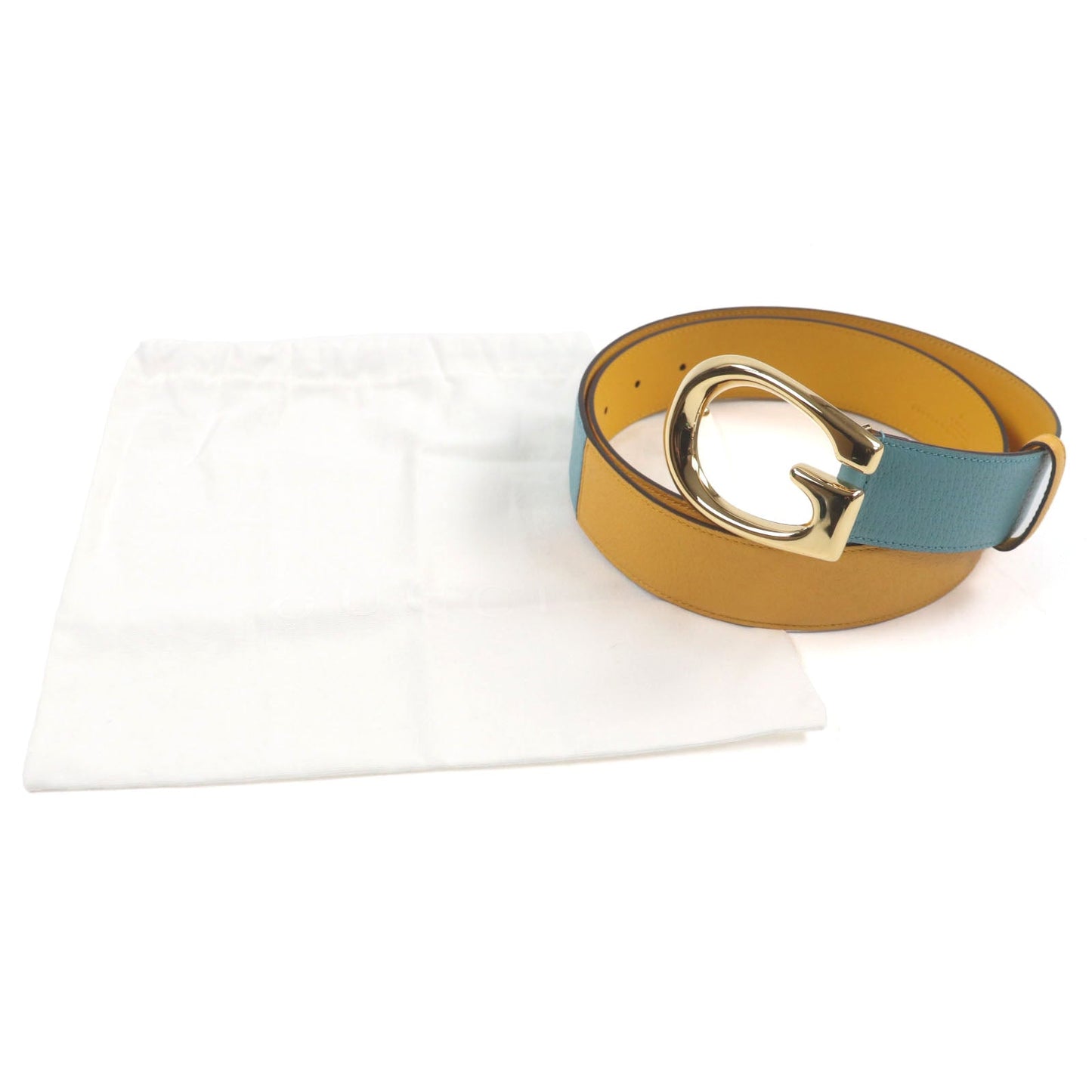 Gucci G logo Leather Belt
