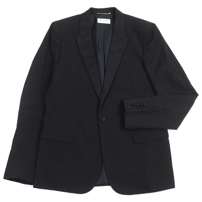 Saint Laurent Paris Smoking Jacket Wool Jacket