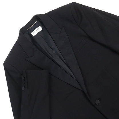 Saint Laurent Paris Smoking Jacket Wool Jacket