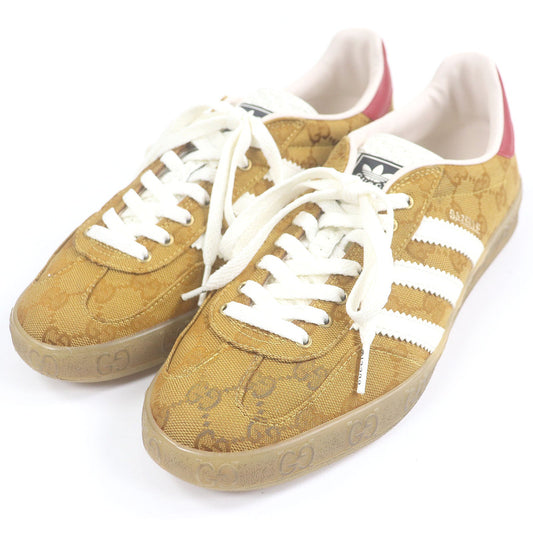 Gucci×adidas GAZELLE GG canvas Low Cut Sneakers