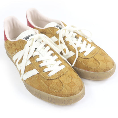 Gucci×adidas GAZELLE GG canvas Low Cut Sneakers