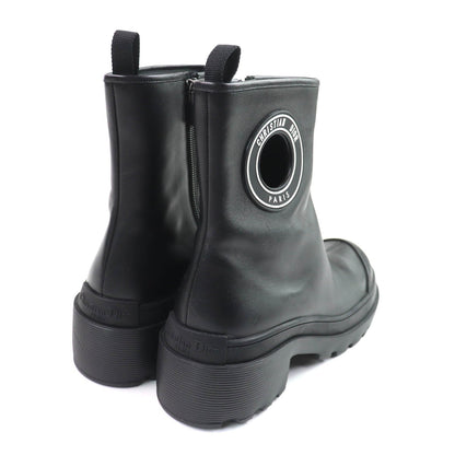 Christian Dior DIOR SYMBOL Leather Ankle Boots