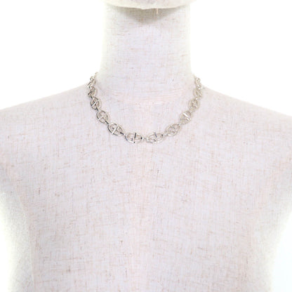 Gucci Double G Anchor Chain Silver 925 Necklace