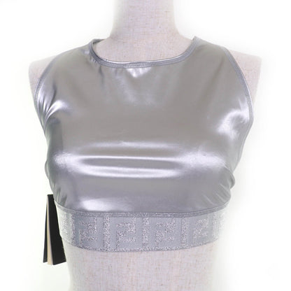 Fendi Zucca Pattern FF logo Nylon Tank Top