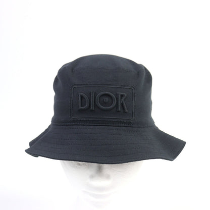 Dior×Jack Kerouac Logo embroidery Oblique Cotton Hat