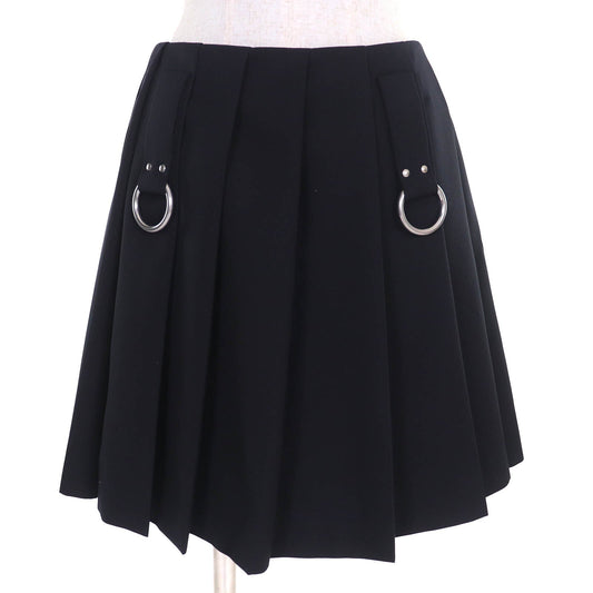 Prada Pleated skirt Wool gabardine skirt