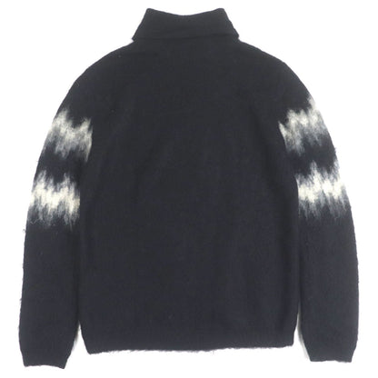 Saint Laurent Paris Mohair Knit Turtleneck Sweater