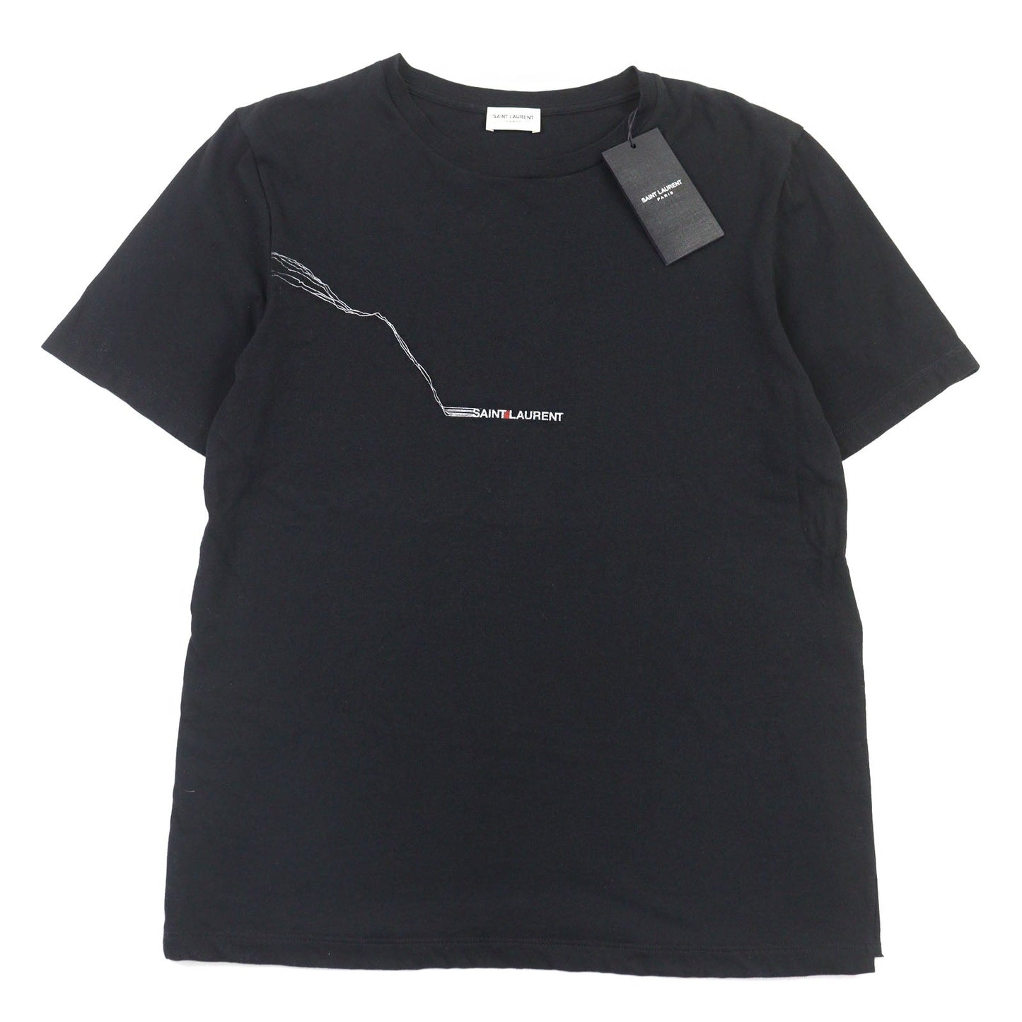 Saint Laurent Paris Cotton T-shirt