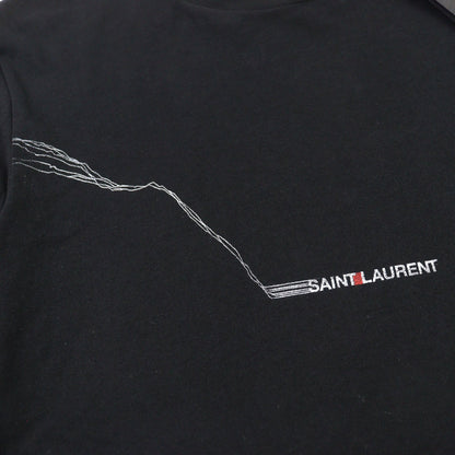 Saint Laurent Paris Cotton T-shirt