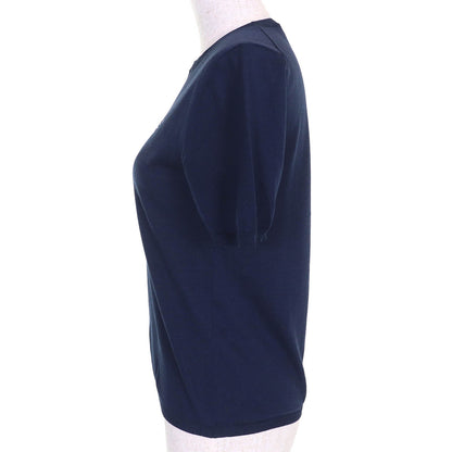 Prada Silk Knit Short Sleeve Top