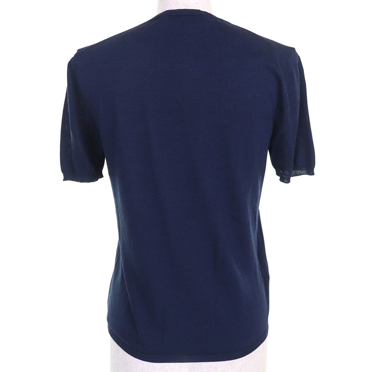 Prada Silk Knit Short Sleeve Top